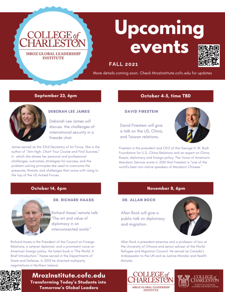 Mroz Institute World Affairs Colloquium – John Edwin Mroz Global ...