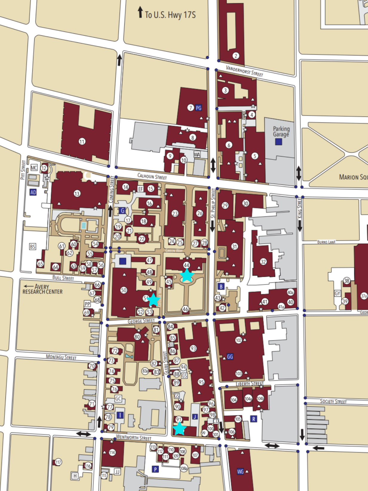 Mroz Convening Campus Map – John Edwin Mroz Global Leadership Institute